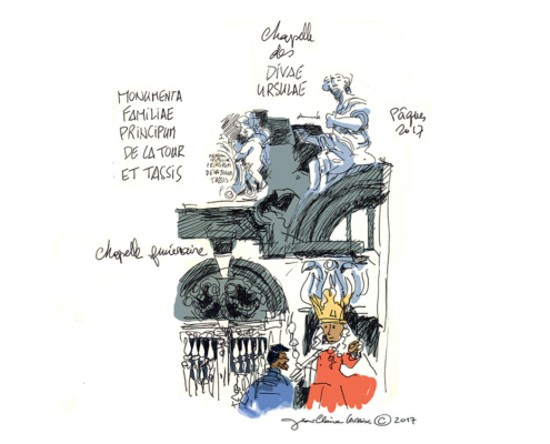 Mes petits Moleskines – Chapelle Tour et Tassis – Jean-Claire Lacroix