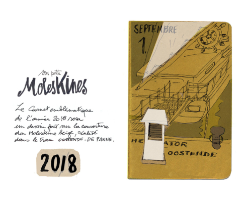 Mes petits Moleskines – carnet 2018 – Jean-Claire Lacroix