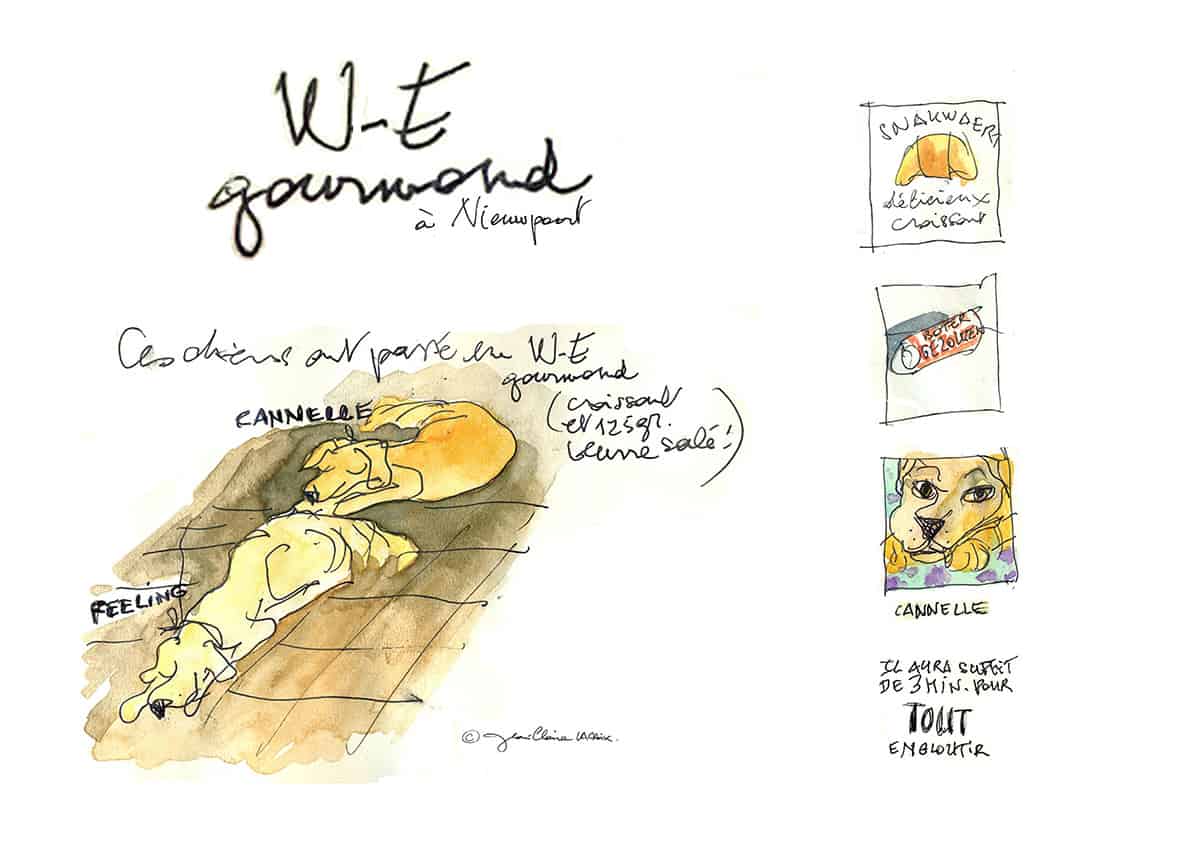 Mes petits Moleskines – WE gastronomique à Nieuwpoort – Jean-Claire Lacroix