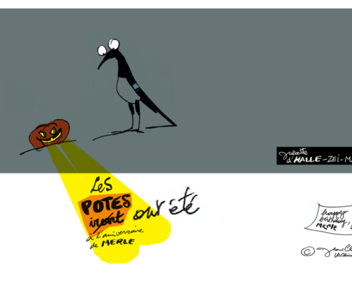 Mes petits Moleskines – L'anniversaire de Merle par Juliette – Jean-Claire Lacroix